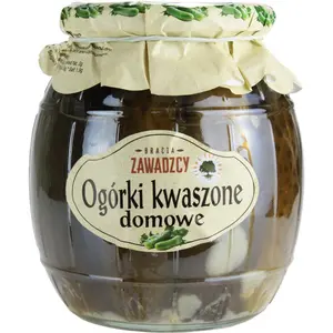 BRACIA ZAWADZCY Ogórki kwaszone domowe 750 g BRACIA ZAWADZCY Ogórki kwaszone domowe 750 g