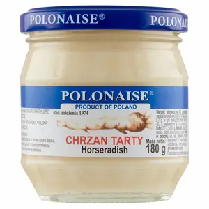 POLONAISE Chrzan tarty 180 g POLONAISE Chrzan tarty 180 g