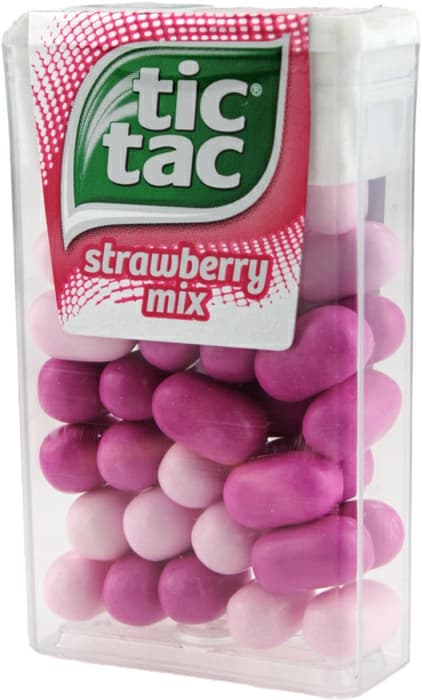 TIC TAC Drażetki o smaku truskawki 18 g