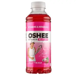 OSHEE VITAMIN WATER Napój niegazowany o smaku czerwonych winogron i dragonfruit 555 ml OSHEE VITAMIN WATER Napój niegazowany o smaku czerwonych winogron i dragonfruit 555 ml