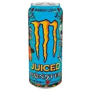 MONSTER ENERGY Napój energetyczny gazowany Mango Loco 500 ml MONSTER ENERGY Napój energetyczny gazowany Mango Loco 500 ml
