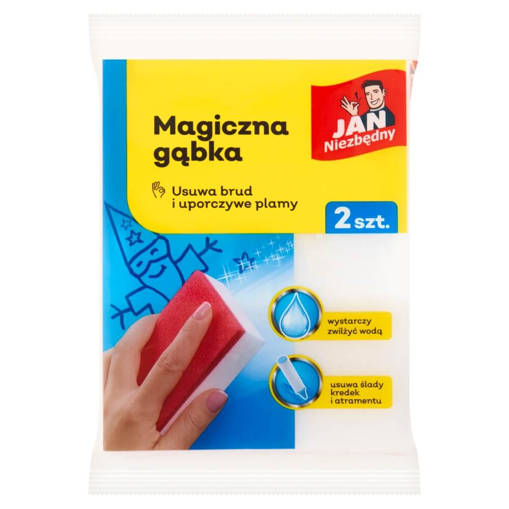 JAN NIEZBĘDNY Magiczna gąbka 2 szt.