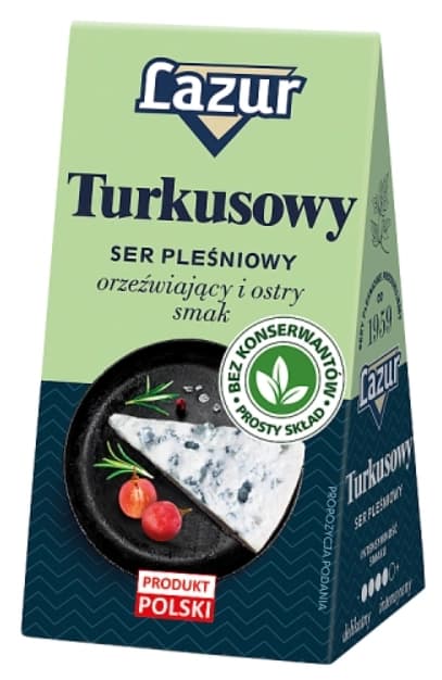 LAZUR TURKUSOWY Ser pleśniowy 100 g