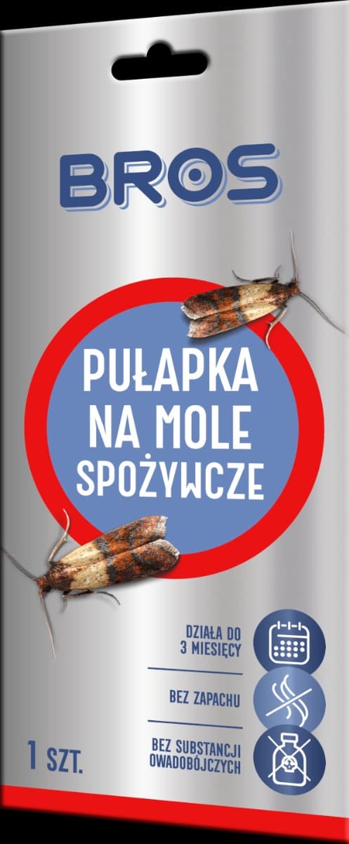 BROS Pułapka feromonowa na mole spożywcze 1 szt.