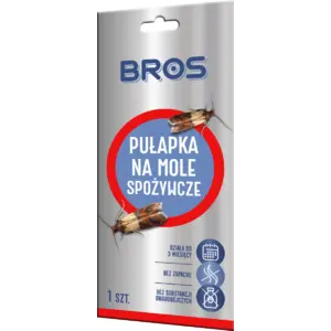 BROS Pułapka feromonowa na mole spożywcze 1 szt. BROS Pułapka feromonowa na mole spożywcze 1 szt.