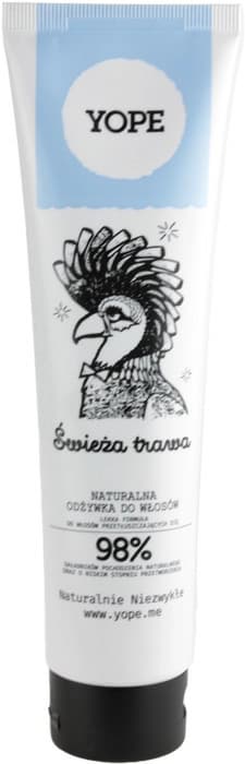 YOPE Odżywka naturalna do włosów świeża trawa 170 ml