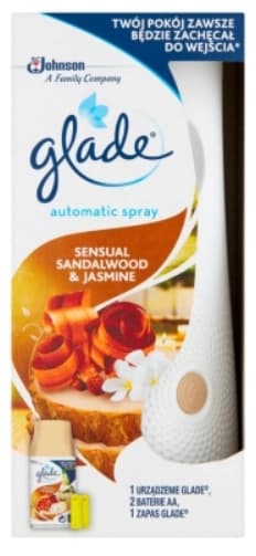 GLADE Automatyczny odświeżacz powietrza Sensual Sandalwood & Jasmine 269 ml