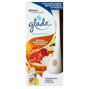 GLADE Automatyczny odświeżacz powietrza Sensual Sandalwood & Jasmine 269 ml GLADE Automatyczny odświeżacz powietrza Sensual Sandalwood & Jasmine 269 ml