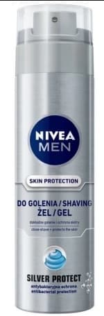 NIVEA MEN Żel do golenia Silver Protect 200 ml