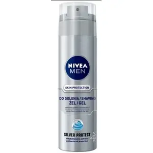 NIVEA MEN Żel do golenia Silver Protect 200 ml NIVEA MEN Żel do golenia Silver Protect 200 ml