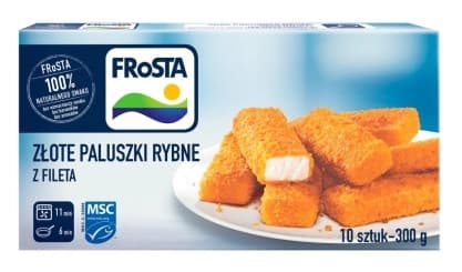 FROSTA Złote paluszki rybne z fileta 10 szt. 300 g