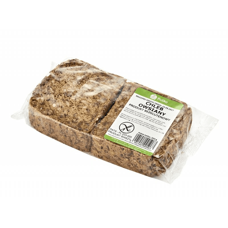 PUTKA Bezglutenowy chleb owsiany 300 g