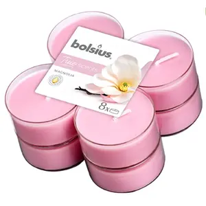 BOLSIUS Podgrzewacze zapachowe Magnolia 8 szt. True Scents BOLSIUS Podgrzewacze zapachowe Magnolia 8 szt. True Scents