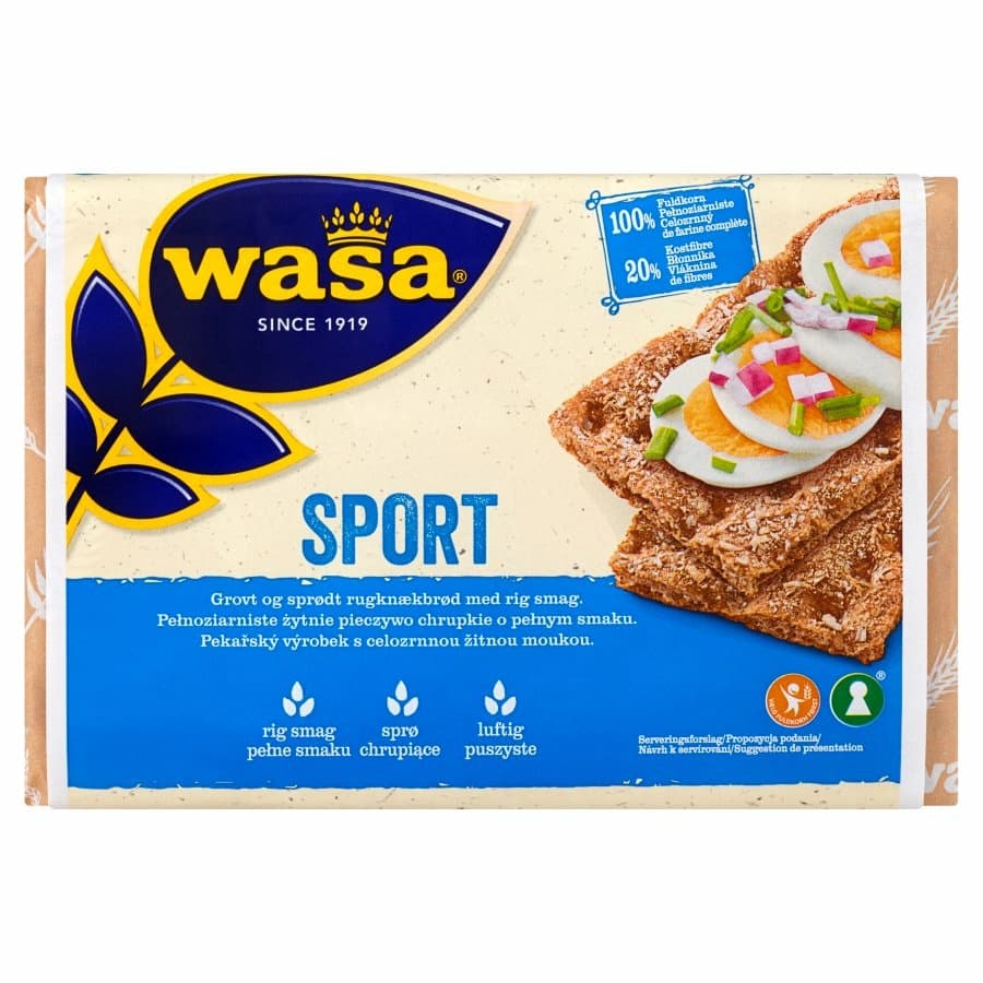 WASA SPORT Pieczywo chrupkie 275 g