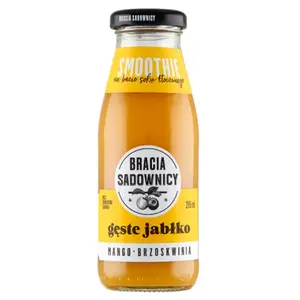BRACIA SADOWNICY Smoothie gęste jabłko z mango i brzoskwinią 215 ml BRACIA SADOWNICY Smoothie gęste jabłko z mango i brzoskwinią 215 ml