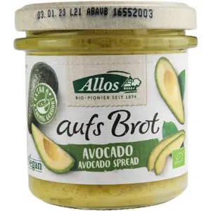 ALLOS Pasta kremowa z awokado bezglutenowa BIO 140 g ALLOS Pasta kremowa z awokado bezglutenowa BIO 140 g