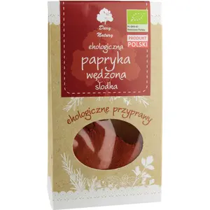 DARY NATURY Papryka wędzona słodka BIO 50 g DARY NATURY Papryka wędzona słodka BIO 50 g