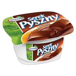 MLEKPOL Serek homogenizowany pyszny z czekoladą 140 g MLEKPOL Serek homogenizowany pyszny z czekoladą 140 g