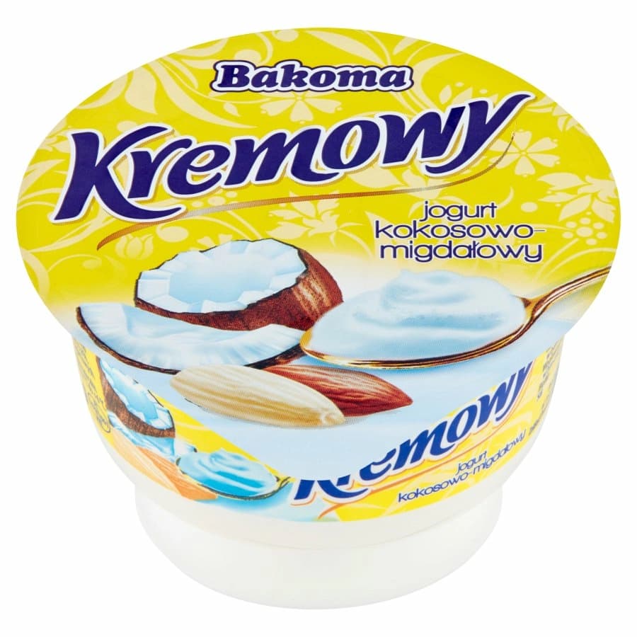BAKOMA Jogurt kremowy kokosowo-migdały 150 g