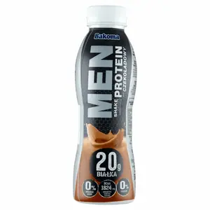 BAKOMA Men shake z wysoką zwartością protein czekoladowy 380 g BAKOMA Men shake z wysoką zwartością protein czekoladowy 380 g