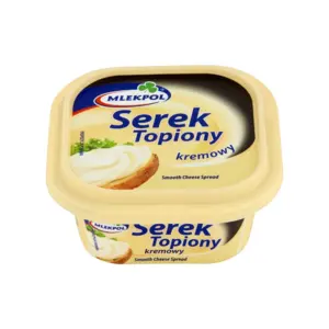 MLEKPOL Serek topiony kremowy 100 g MLEKPOL Serek topiony kremowy 100 g