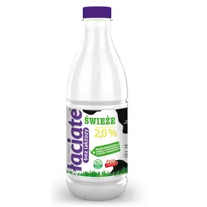 ŁACIATE Mleko świeże 2% bez laktozy 1000 ml ŁACIATE Mleko świeże 2% bez laktozy 1000 ml