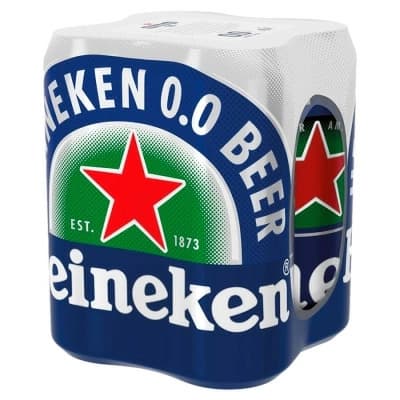 HEINEKEN Piwo jasne bezalkoholowe 4x500 ml 2000 ml