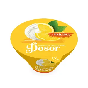 ŁACIATY Deser o smaku tarty cytrynowej 170 g ŁACIATY Deser o smaku tarty cytrynowej 170 g