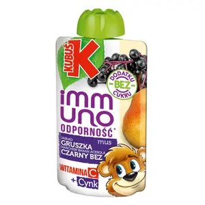 KUBUŚ Immuno mus gruszka-czarny bez 100 g KUBUŚ Immuno mus gruszka-czarny bez 100 g
