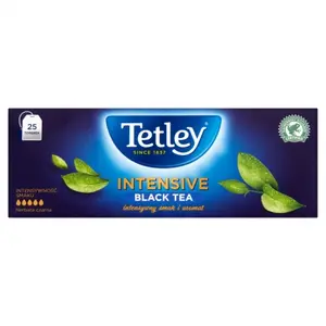 TETLEY INTENSIVE Herbata czarna w torebkach (25x2 g) 50 g TETLEY INTENSIVE Herbata czarna w torebkach (25x2 g) 50 g