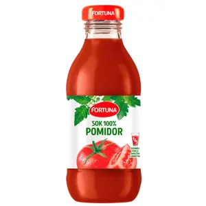 FORTUNA Sok 100% pomidor 300 ml FORTUNA Sok 100% pomidor 300 ml