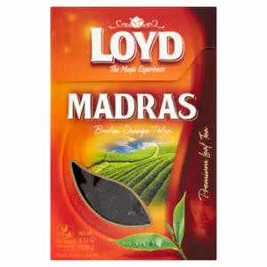 LOYD Herbata czarna liściasta Madras 100 g LOYD Herbata czarna liściasta Madras 100 g