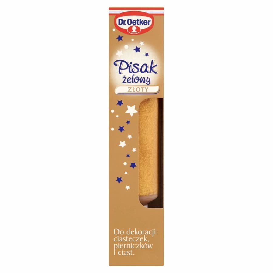 DR. OETKER Pisak żelowy złoty 19 g