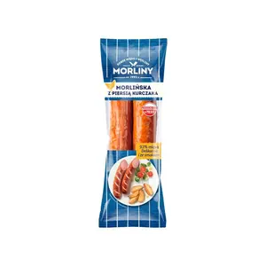 MORLINY Kiełbasa morlińska z piersi kurczaka 400 g MORLINY Kiełbasa morlińska z piersi kurczaka 400 g