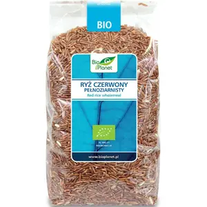 BIO PLANET Ryż czerwony pełnoziarnisty BIO 1000 g BIO PLANET Ryż czerwony pełnoziarnisty BIO 1000 g