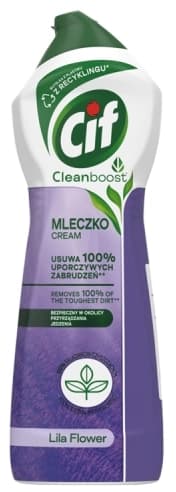 CIF Mleczko do czyszczenia Cream Lila Flowers 780 g