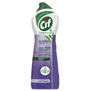 CIF Mleczko do czyszczenia Cream Lila Flowers 780 g CIF Mleczko do czyszczenia Cream Lila Flowers 780 g