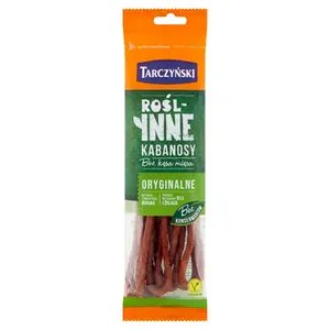 TARCZYŃSKI Kabanosy roślinne VEGE 90 g TARCZYŃSKI Kabanosy roślinne VEGE 90 g
