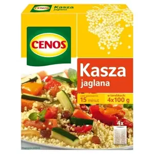 CENOS Kasza jaglana 4x100g 400 g CENOS Kasza jaglana 4x100g 400 g