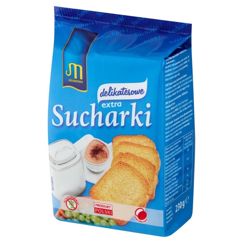 MAMUT Sucharki extra delikatesowe 230 g