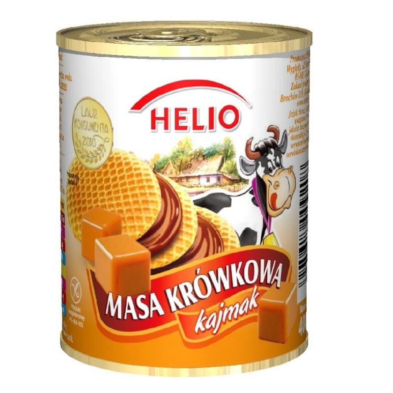 HELIO Masa krówkowa kajmak 400 g