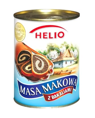 HELIO Masa makowa z bakaliami 850 g