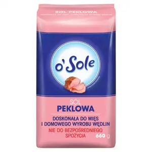 O'SOLE Sól peklowa 660 g O'SOLE Sól peklowa 660 g