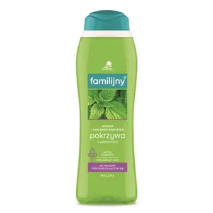 FAMILIJNY Szampon pokrzywowy z witaminami 1000 ml FAMILIJNY Szampon pokrzywowy z witaminami 1000 ml