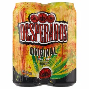 DESPERADOS Piwo aromatyzowane Original 4x500 ml 2000 ml DESPERADOS Piwo aromatyzowane Original 4x500 ml 2000 ml