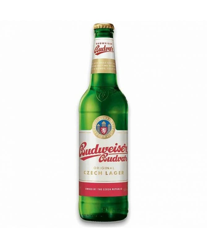 BUDWEISER BUDVAR ORIGINAL Piwo jasne premium Lager butelka 500 ml