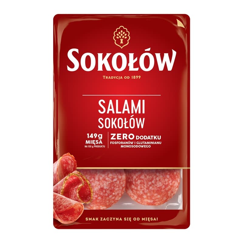 SOKOŁÓW Salami Sokołów 100 g