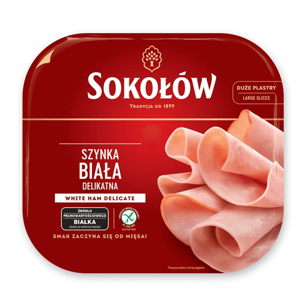 SOKOŁÓW Szynka biała 148 g