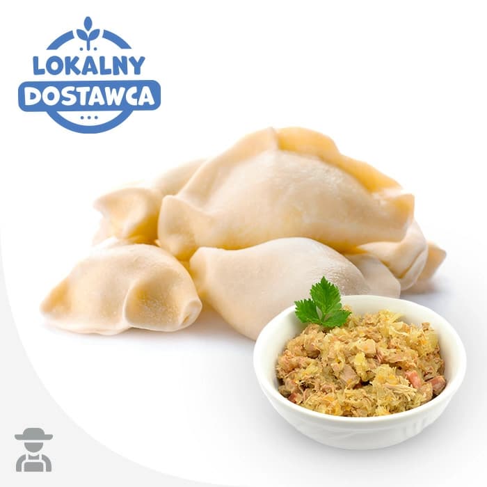 TEDJAR Pierogi z kapustą i mięsem 400 g