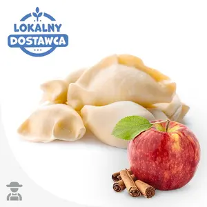 TEDJAR Pierogi z jabłkiem i cynamonem 400 g TEDJAR Pierogi z jabłkiem i cynamonem 400 g